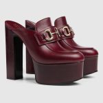 Gucci Women’s platform mule with Horsebit - Image 7